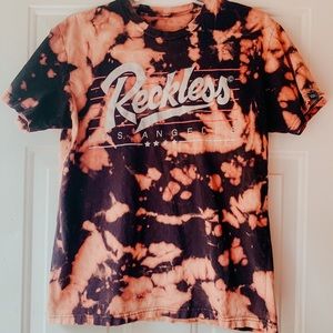 ✰YOUNG & RECKLESS BLEACH DYED T-SHIRT✰